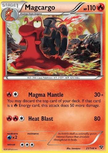 Magcargo 21 — XY