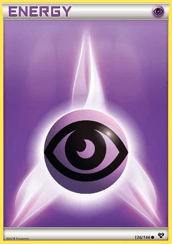 Carta Psychic Energy 136/146 do set XY — Pokémon TCG | Bynx