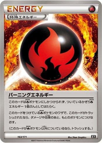 Carta Burning Energy 163/171 do set The Best of XY — Pokémon TCG | Bynx