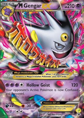 M Gengar-EX — XY Promos
