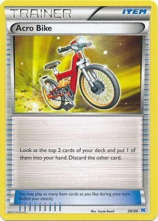 Carta Acro Bike (Blue Symbol) 20/30 do set XY Trainer Kit: Latias and Latios — Pokémon TCG | Bynx