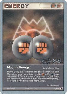 Carta Magma Energy (18/22) do set World Championship 2004: Magma Spirit — Pokémon TCG | Bynx