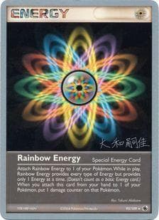 Carta Rainbow Energy (20/22) do set World Championship 2004: Magma Spirit — Pokémon TCG | Bynx