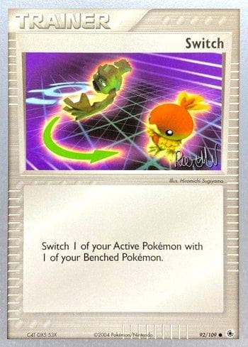 Carta Switch (21/25) do set World Championship 2004: Rocky Beach — Pokémon TCG | Bynx