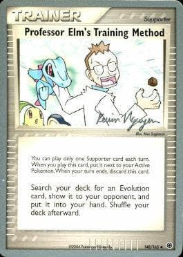 Carta Professor Elm's Training Method (21/24) do set World Championship 2004: Team Rushdown — Pokémon TCG | Bynx