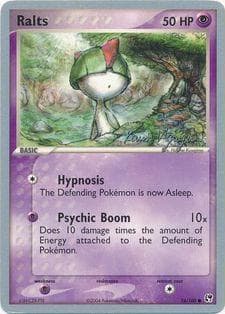 Carta Ralts (04/24) do set World Championship 2004: Team Rushdown — Pokémon TCG | Bynx