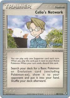 Carta Celio's Network (09/20) do set World Championship 2005: Queendom Grass — Pokémon TCG | Bynx