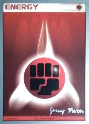 Carta Fighting Energy (19/20) do set World Championship 2005: Queendom Grass — Pokémon TCG | Bynx