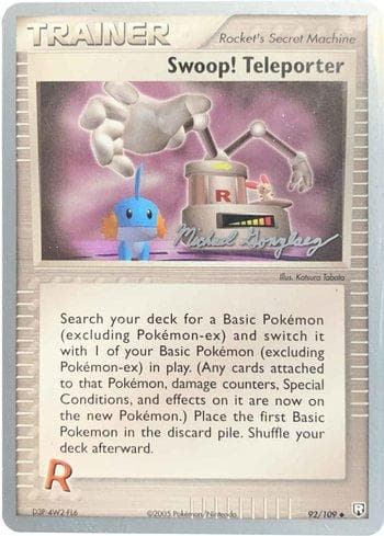 Carta Swoop! Teleporter do set World Championship 2005: King of the West — Pokémon TCG | Bynx