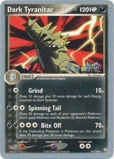 Carta Dark Tyranitar (D) (03/26) do set World Championship 2005: Dark Tyranitar Deck — Pokémon TCG | Bynx