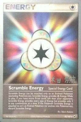 Carta Scramble Energy (25/26) do set World Championship 2005: Dark Tyranitar Deck — Pokémon TCG | Bynx