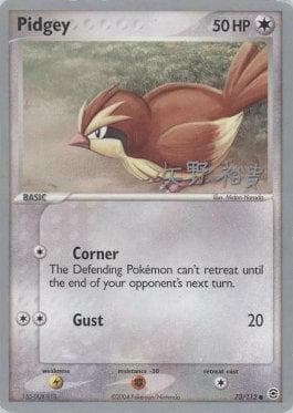 Carta Pidgey (10/23) do set World Championship 2006: B-L-S — Pokémon TCG | Bynx