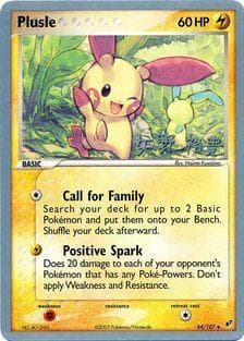 Carta Plusle (11/23) do set World Championship 2006: B-L-S — Pokémon TCG | Bynx