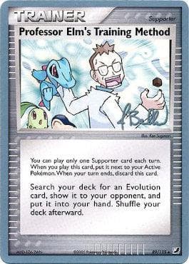 Carta Professor Elm's Training Method do set World Championship 2006: Eeveelutions — Pokémon TCG | Bynx