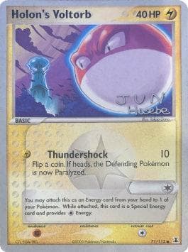 Carta Holon's Voltorb (13/28) do set World Championship 2007: Flyvees — Pokémon TCG | Bynx