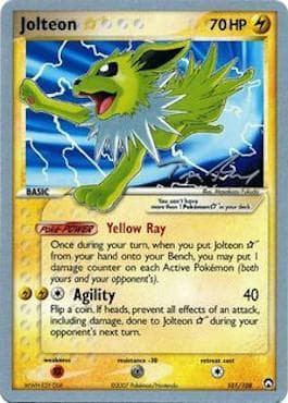 Carta Jolteon Star (08/26) #08 — Pokémon TCG | Bynx