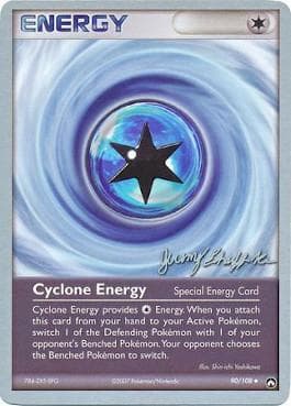 Carta Cyclone Energy (24/27) do set World Championship 2007: Rambolt — Pokémon TCG | Bynx