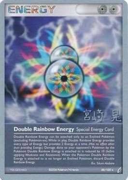 Carta Double Rainbow Energy (19/20) do set World Championship 2007: Swift Empoleon — Pokémon TCG | Bynx