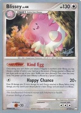 Carta Blissey (02/19) do set World Championship 2008: Bliss Control — Pokémon TCG | Bynx