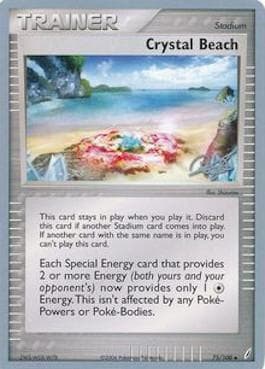 Carta Crystal Beach (14/19) do set World Championship 2008: Bliss Control — Pokémon TCG | Bynx