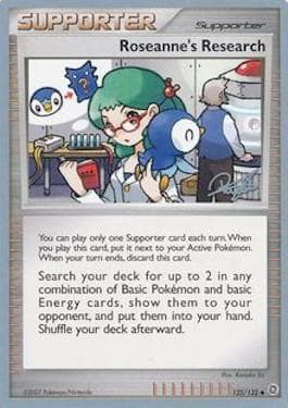 Carta Roseanne's Research (10/19) do set World Championship 2008: Bliss Control — Pokémon TCG | Bynx