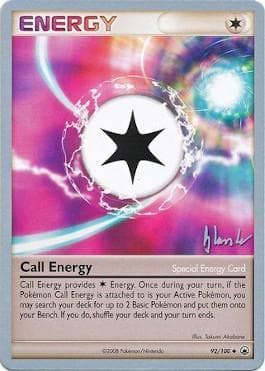 Carta Call Energy (26/29) do set World Championship 2008: Empotech — Pokémon TCG | Bynx