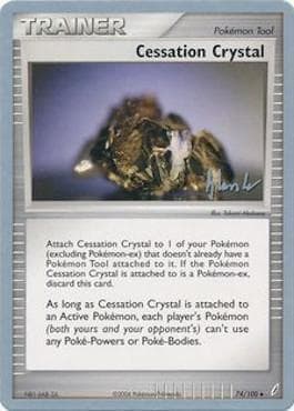 Carta Cessation Crystal (18/29) do set World Championship 2008: Empotech — Pokémon TCG | Bynx