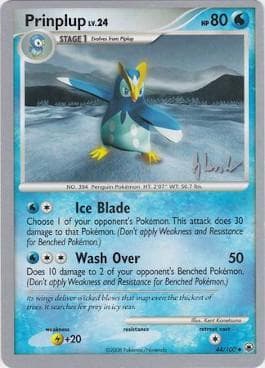 Carta Prinplup LV. 24 (03/29) do set World Championship 2008: Empotech — Pokémon TCG | Bynx