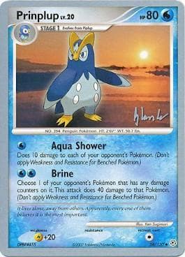 Carta Prinplup LV. 20 (02/29) #02 — Pokémon TCG | Bynx