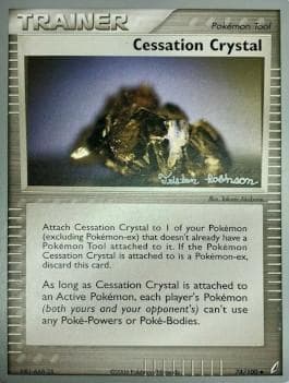 Carta Cessation Crystal (15/20) do set World Championship 2008: Intimidation — Pokémon TCG | Bynx