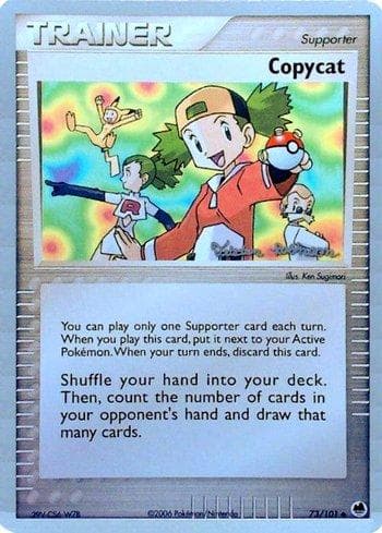 Carta Copycat (13/20) do set World Championship 2008: Intimidation — Pokémon TCG | Bynx