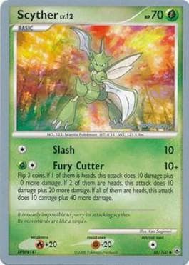 Carta Scyther (03/20) do set World Championship 2008: Intimidation — Pokémon TCG | Bynx