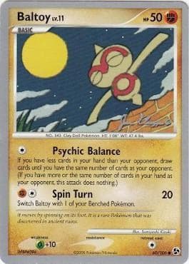 Carta Baltoy (07/27) do set World Championship 2008: Psychic Lock — Pokémon TCG | Bynx