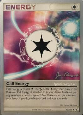 Carta Call Energy (23/27) do set World Championship 2008: Psychic Lock — Pokémon TCG | Bynx