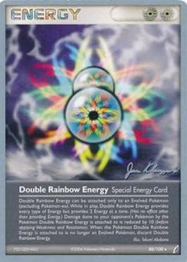 Carta Double Rainbow Energy (24/27) do set World Championship 2008: Psychic Lock — Pokémon TCG | Bynx