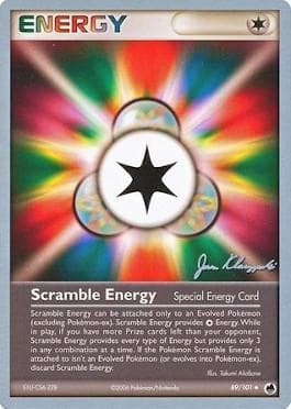 Carta Scramble Energy (25/27) do set World Championship 2008: Psychic Lock — Pokémon TCG | Bynx