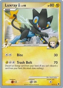 Carta Luxray GL (02/32) do set World Championship 2009: Crowned Tiger — Pokémon TCG | Bynx
