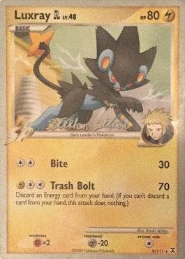 Carta Luxray GL (05/27) do set World Championship 2009: Luxdrill — Pokémon TCG | Bynx