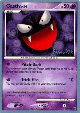 Carta Gastly (10/24) do set World Championship 2009: Queengar — Pokémon TCG | Bynx