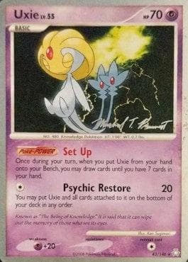 Carta Uxie (13/32) do set World Championship 2010: Boltevoir — Pokémon TCG | Bynx