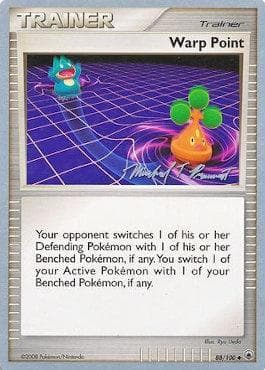Carta Warp Point (26/32) do set World Championship 2010: Boltevoir — Pokémon TCG | Bynx