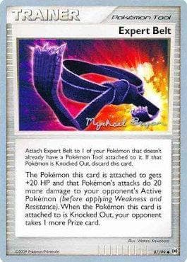 Carta Expert Belt (22/24) do set World Championship 2010: Happy Luck — Pokémon TCG | Bynx