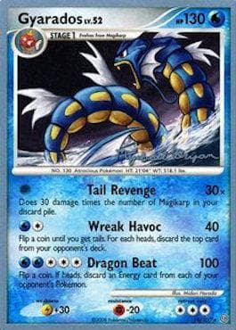 Carta Gyarados (10/24) do set World Championship 2010: Happy Luck — Pokémon TCG | Bynx