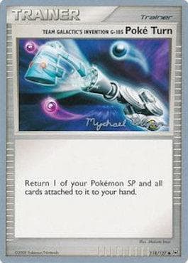 Carta Poké Turn (14/24) do set World Championship 2010: Happy Luck — Pokémon TCG | Bynx