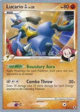 Carta Lucario GL (09/30) do set World Championship 2010: LuxChomp of the Spirit — Pokémon TCG | Bynx