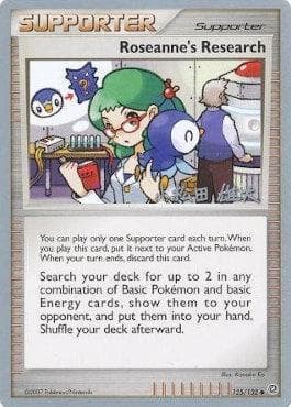 Carta Roseanne's Research (17/30) do set World Championship 2010: LuxChomp of the Spirit — Pokémon TCG | Bynx