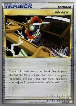 Carta Junk Arm (12/19) do set World Championship 2011: Reshiphlosion — Pokémon TCG | Bynx
