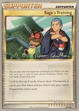 Carta Sage's Training (18/28) do set World Championship 2011: The Truth — Pokémon TCG | Bynx