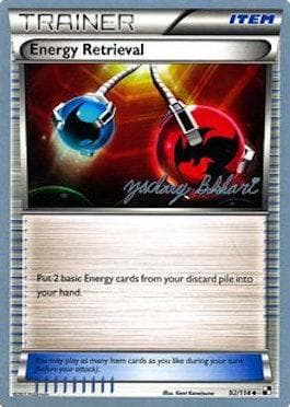 Carta Energy Retrieval (15/24) do set World Championship 2012: CMT Deck — Pokémon TCG | Bynx