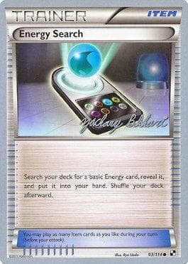 Carta Energy Search (14/24) do set World Championship 2012: CMT Deck — Pokémon TCG | Bynx